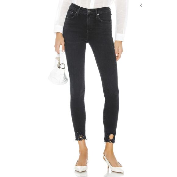 Agolde‎ Sophie Ankle Jeans in Stout size 26 - Picture 1 of 11